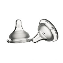 Couvre-tétine en silicone ROWEY et étui 5 paires de tétines en silicone pour tétine d&#39;allaitement avec tétine en silicone pour bébé